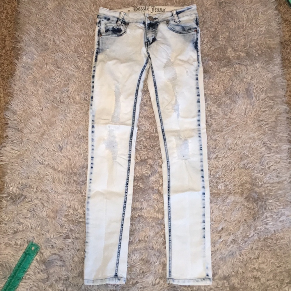 Puzzle jeans